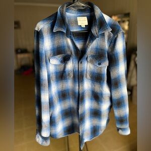 American Eagle Blue Men’s Flannel